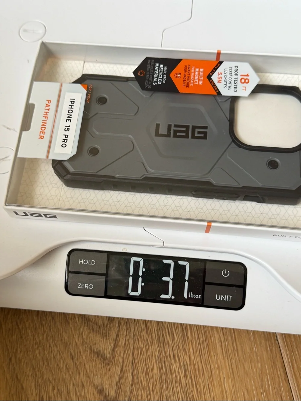 New UAG URBAN ARMOR GEAR UAG iPhone 15 Pro Case Pathfinder grey black